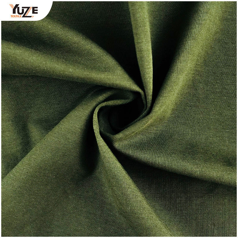 YZK-080029 40S CTN Spann Jersey mit Enzym Wash Cool Touch