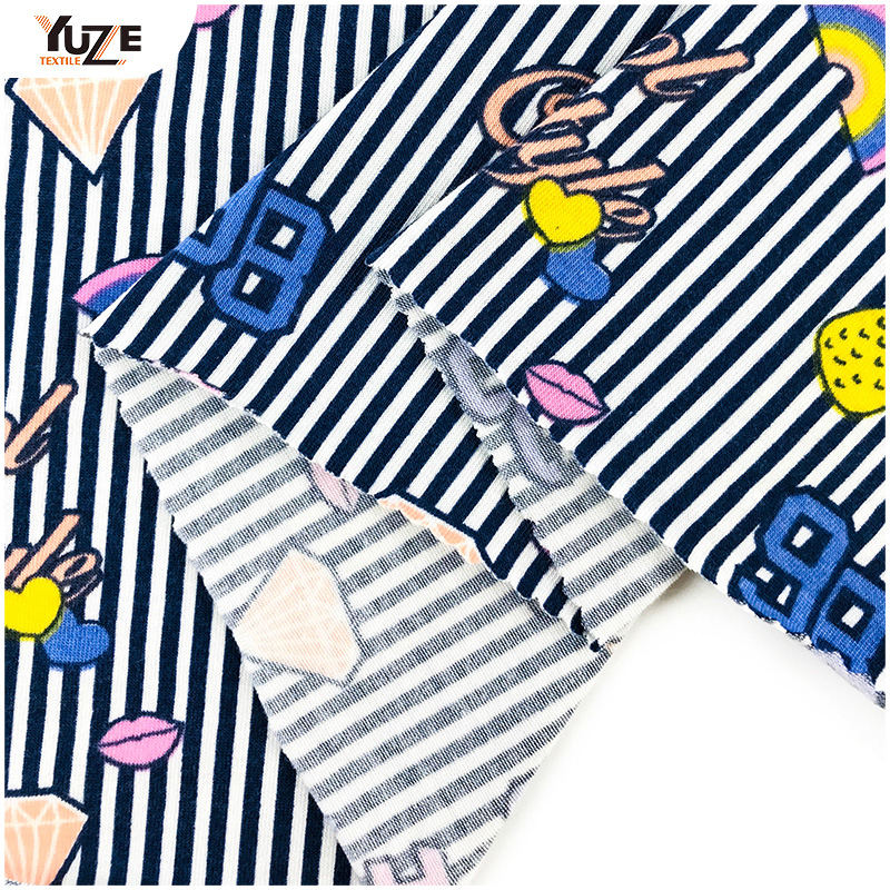 YZS18-268 Poly Spun Jersey Druck