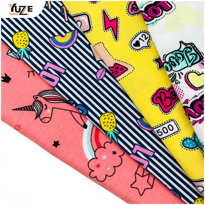 YZS18-268 Poly Spun Jersey Druck