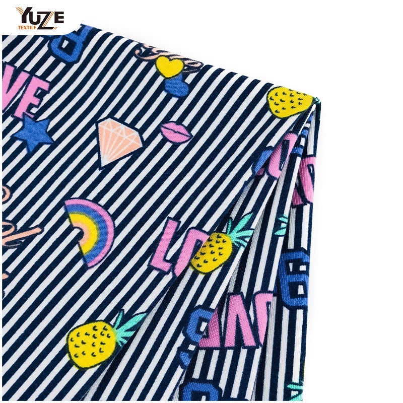 YZS18-268 Poly Spun Jersey Druck