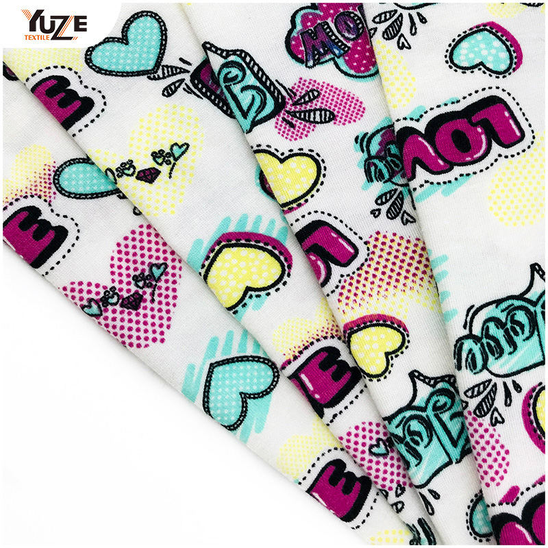 YZS18-273 Poly Spun Jersey Druck