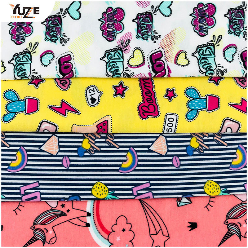 YZS18-273 Poly Spun Jersey Druck