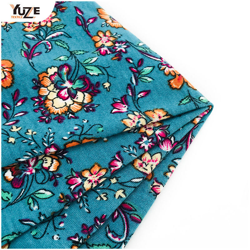 YZS18-290 Poly Spun Spandex Druck