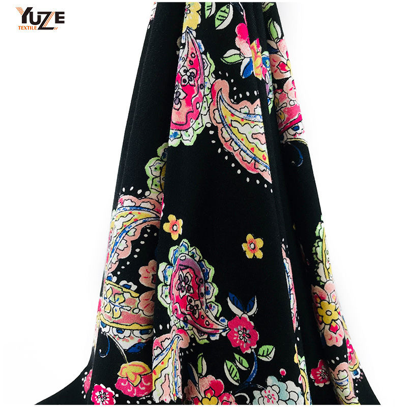 YZS20-119 Rayon OE Spandex Druck