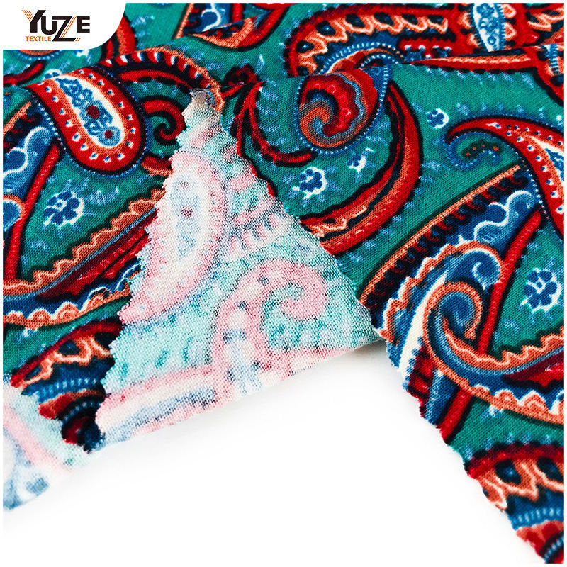 YZS21-125 Rayon OE Spandex Druck