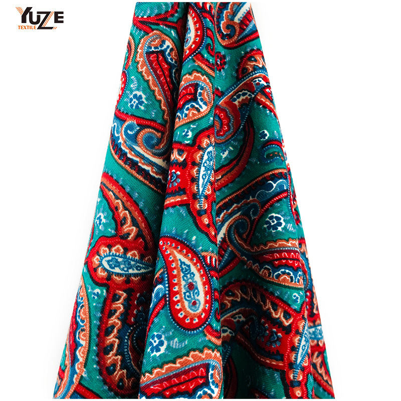 YZS21-125 Rayon OE Spandex Druck