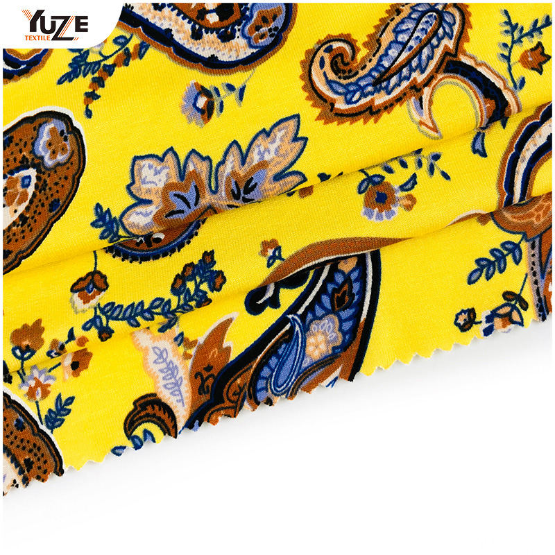 YZS21-125-2 Rayon OE Spandex Druck