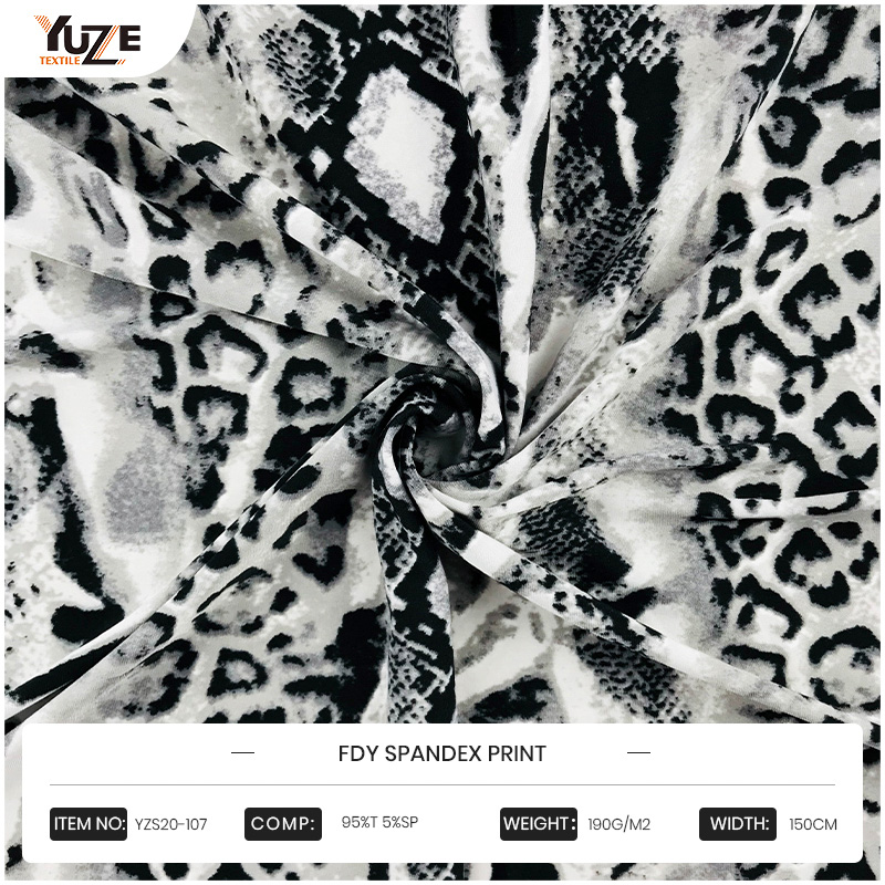 YZS20-107 FDY Spandex Druck