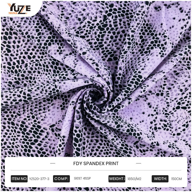YZS20-377-3 FDY Spandex Druck