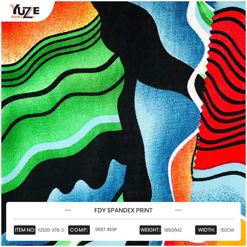 YZS20-378-2 FDY Spandex Druck