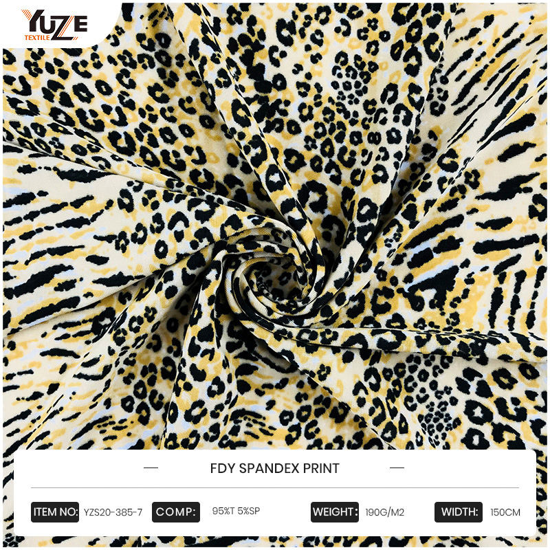 YZS20-385-7 FDY Spandex Druck
