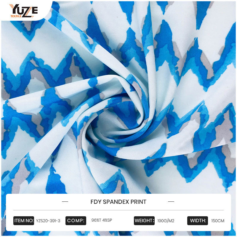 YZS20-391-3 FDY Spandex Druck