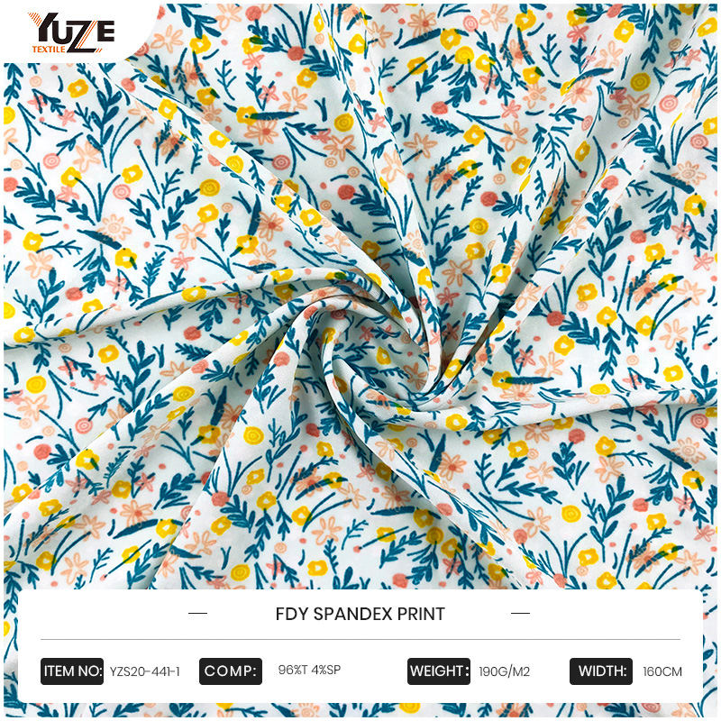 YZS20-441-1 FDY Spandex Druck