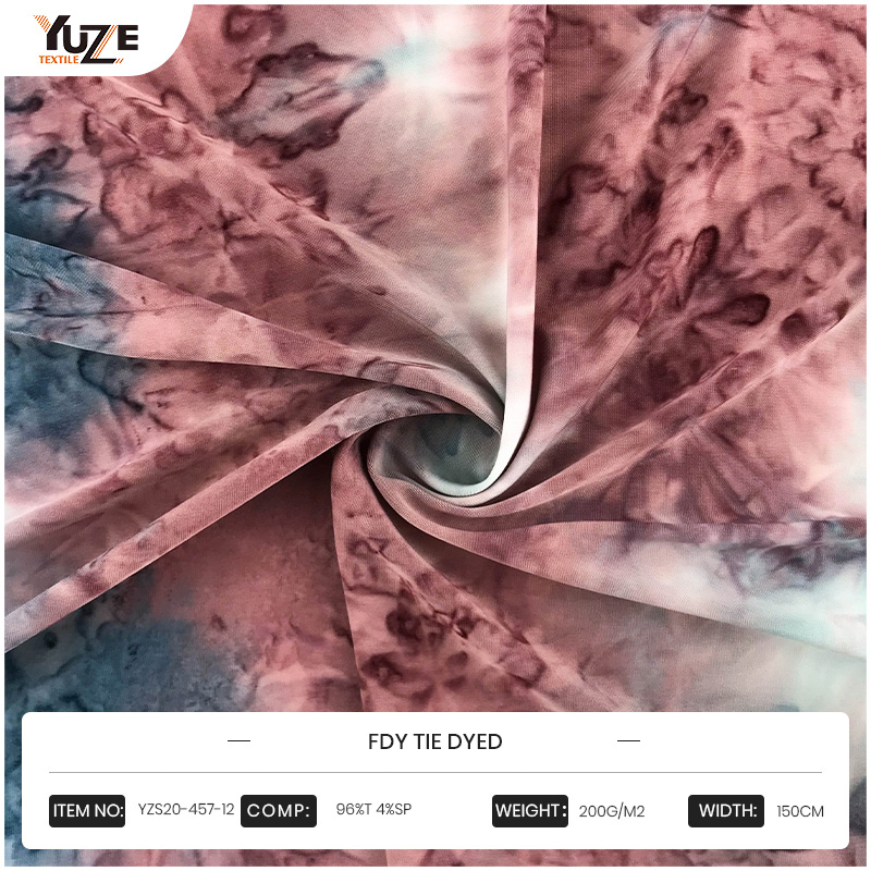 YZS20-457-12 Fdy Krawatte gefärbt