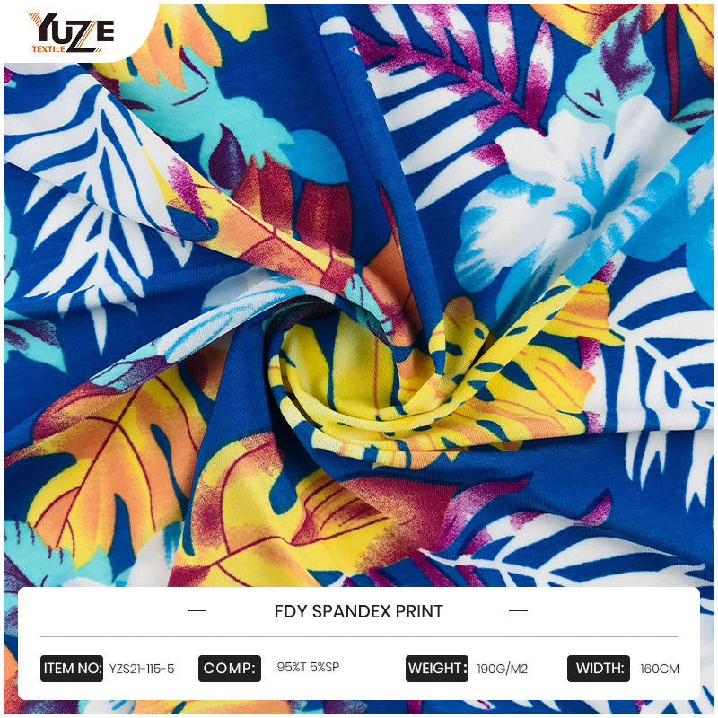 YZS21-115-5 FDY Spandex Druck