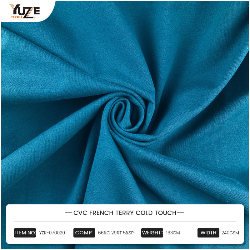 YZK-070020 CVC Französisch Terry Cold Touch