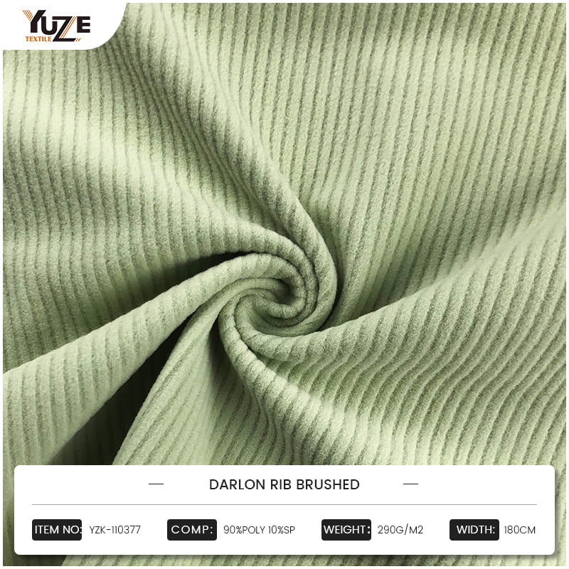 YZK-110377 Darlon Rib gebürstet