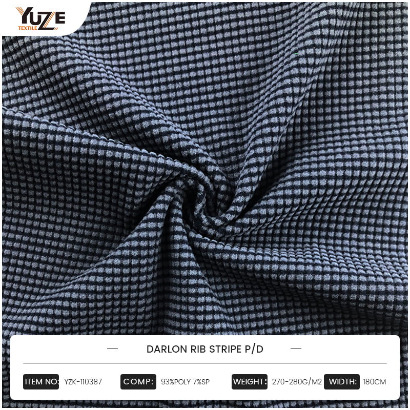 YZK-110387 Darlon Rib Stripe P/D.