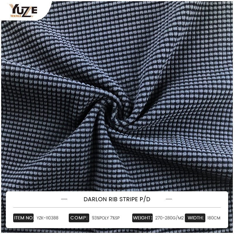 YZK-110388 Darlon Rib Stripe P/D.