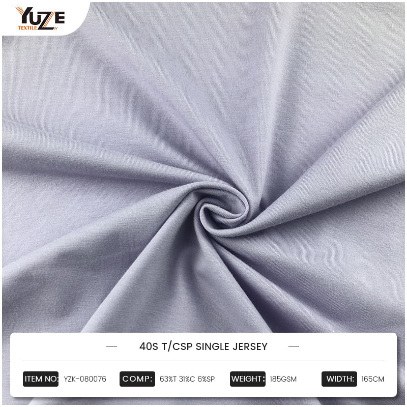 YZK-080076 40S T/CSP Single Jersey YZK-080076 40S T/CSP Single Jersey