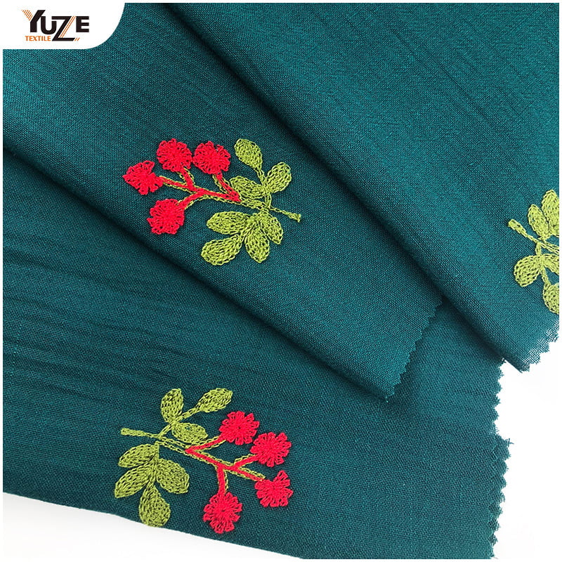 YZW-030066 Gentle Leinenluftstrahl-Stickerei