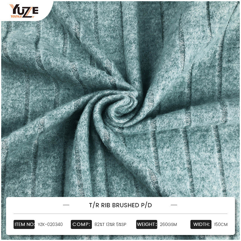 YZK-020340 T/R Rippe gebürstet P/D.