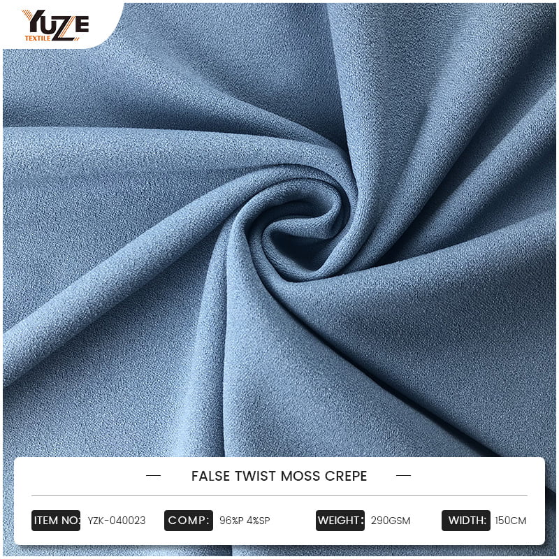 War es Moss Crepe Fabric und Wie Vergicht es sich Mit ählichen Stoffe Wie Chiffon?